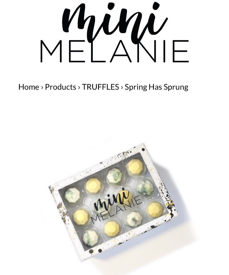 IvyAckerman's tweet photo. I've reached the pinnacle of success!  I'm a @minimelanienyc cake truffle!  Check out the Ivy Financier: https://t.co/uC53FyHzsk https://t.co/SULxx4KeW4