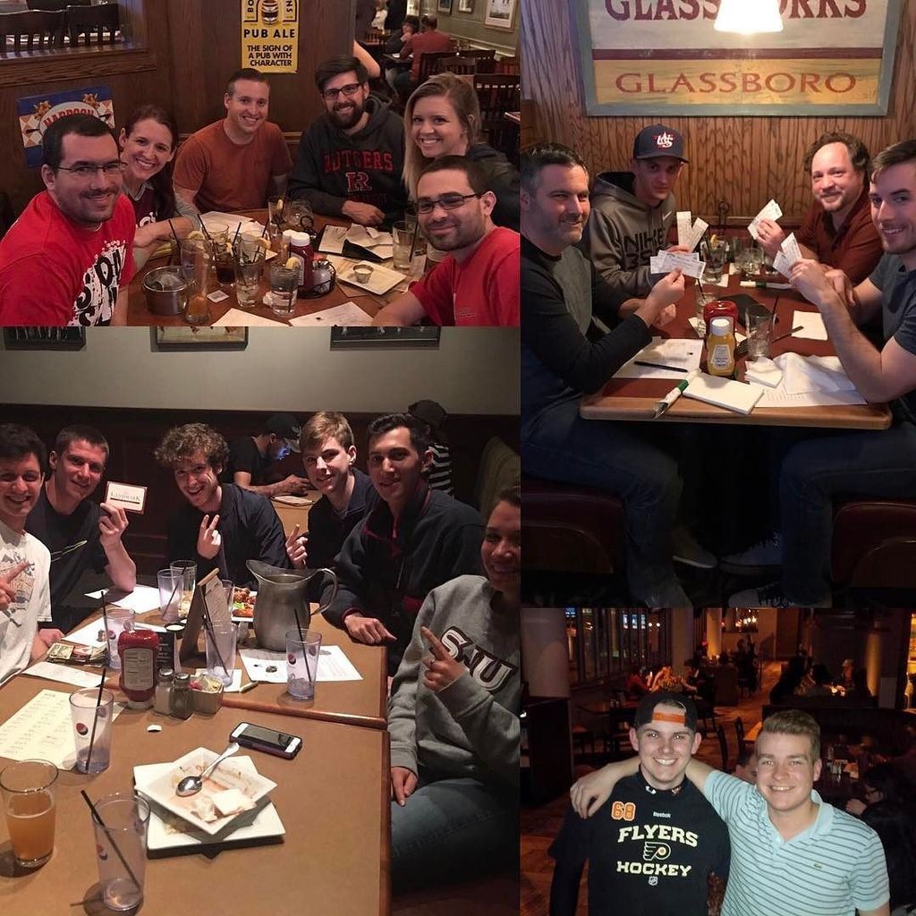 CSBarGames's tweet image. Congrats to last Tuesday's trivia winners!  Trivia resumes tonight at the following times:

Landmark Glassboro: 7:30 and 10:00
Landmark Cit…
