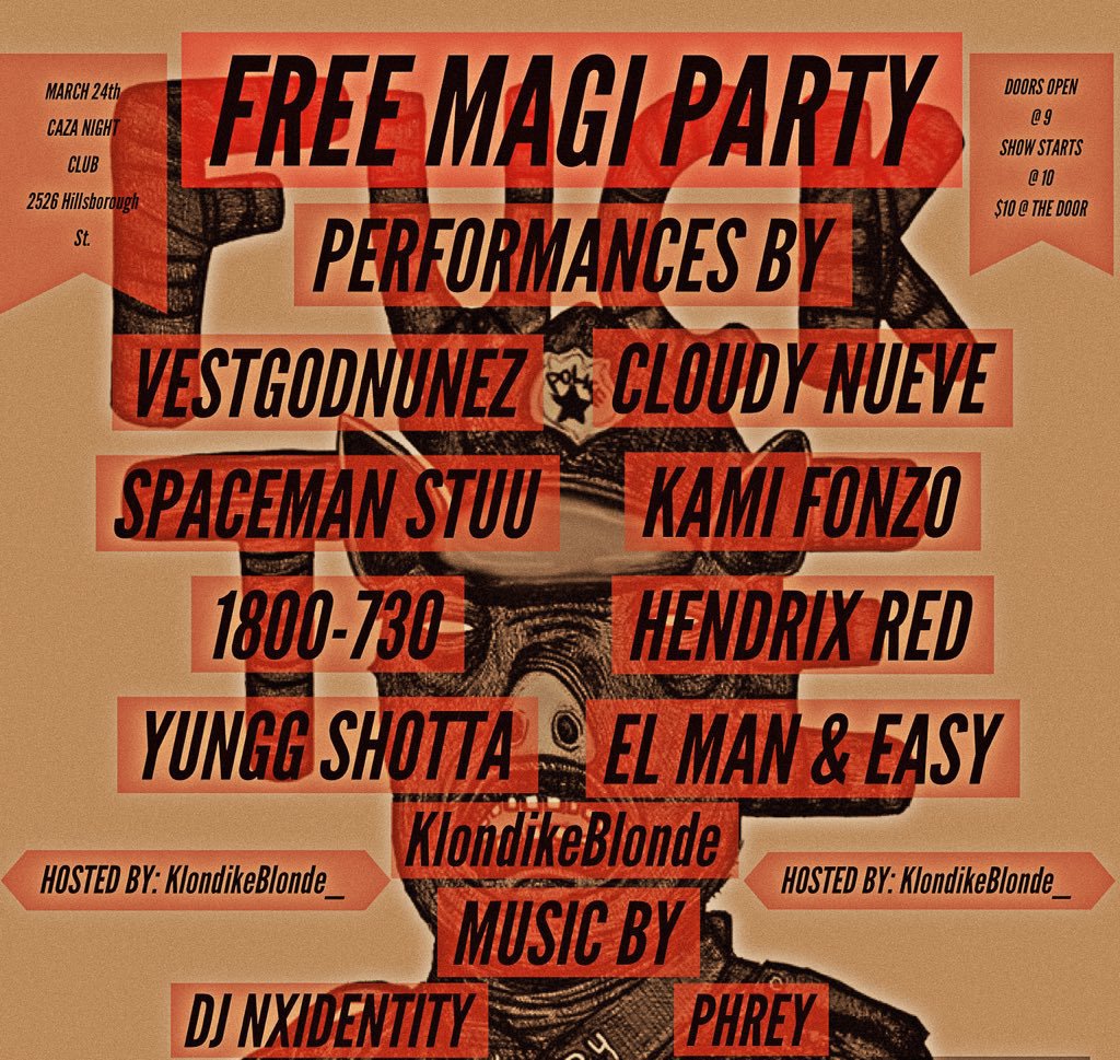 offthegridmag_'s tweet photo. The #FreeMagi Show https://t.co/unCUhCh3jO https://t.co/JYQT57ch1T