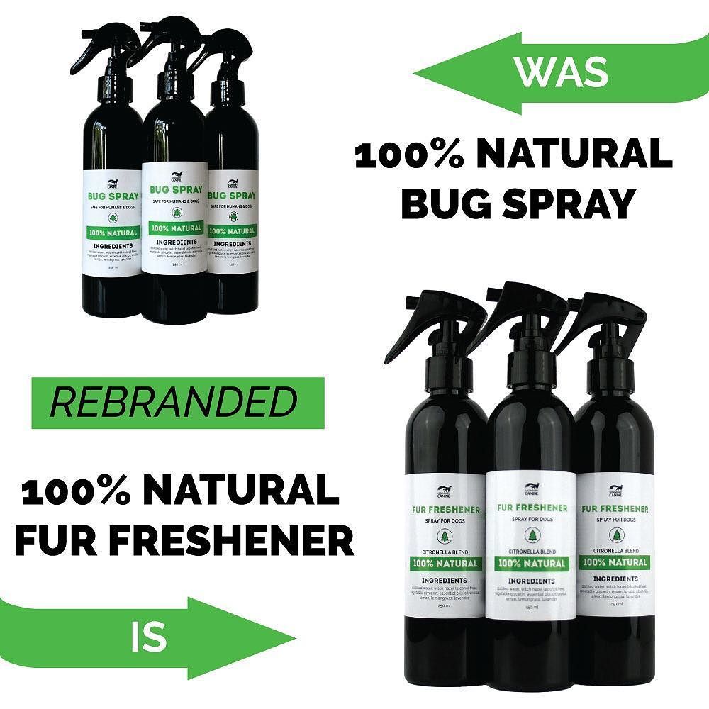 LegendaryCanine's tweet image. We have rebranded our 5 star reviewed 100% Natural Bug Spray to 100% Natural Fur Freshener. 
It is the same awesom… ift.tt/2oeovuJ