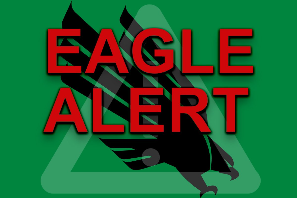 UNTsocial's tweet photo. ATTN #UNT: Severe storms are expected overnight. Keep track of the weather. Shelter in place.Check @UNTtransit for e-ride/DCTA route info. https://t.co/WPJY6aOYSr
