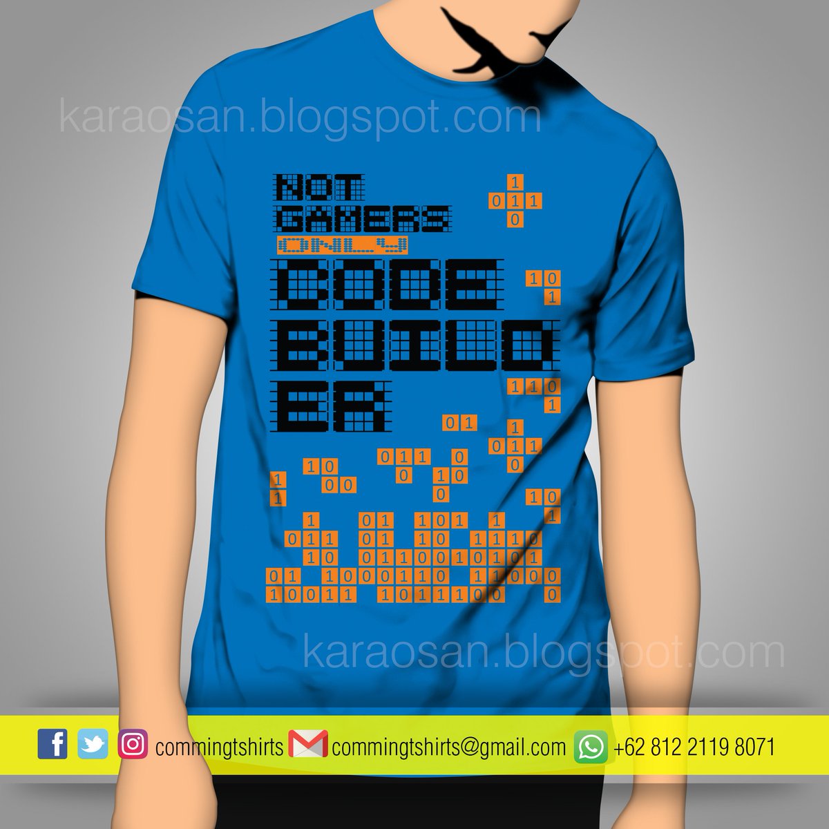 dikaraosan's tweet photo. life simple like 1-0-1-1 #coding #programming #coder #kaos #tshirt #javascript #binary #html #linux #Iot #programmer https://t.co/sKtlH4qerN https://t.co/NIrD68R3af