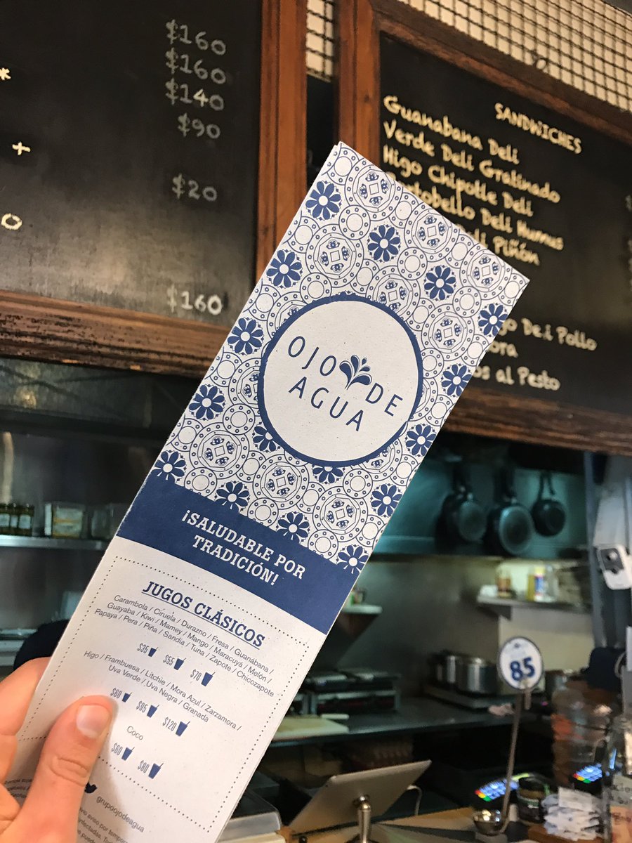 Excelente opción en #Polanco de sándwiches deliciosos <a href="/grupoojodeagua/">GRUPO OJO DE AGUA</a> #SandwichTime 🔝👌🏼