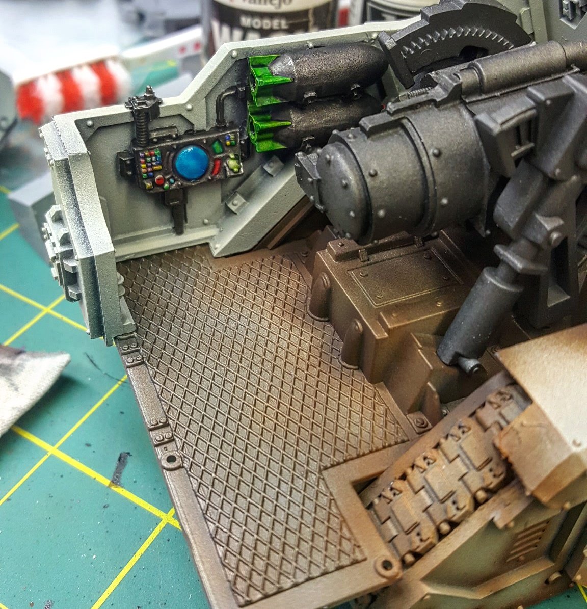 Deathguardman's tweet image. Wip medusa