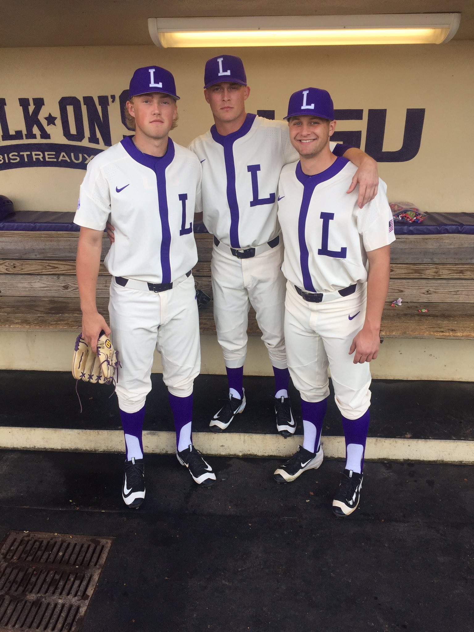 lsu throwback baseball jersey