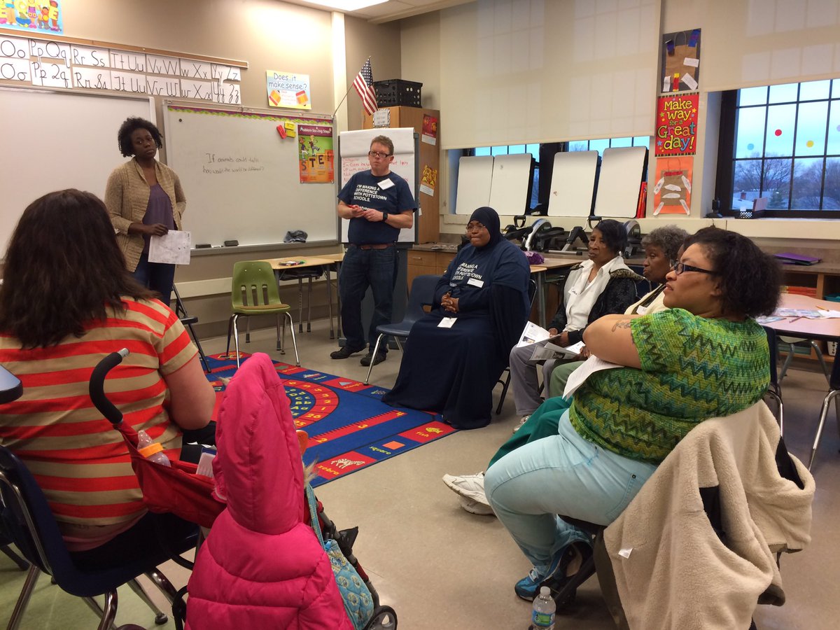 PennCivic's tweet photo. Great conversation about parent techniques for social and emotional development! #LetsTalkPottstown https://t.co/duIHhAXu2c