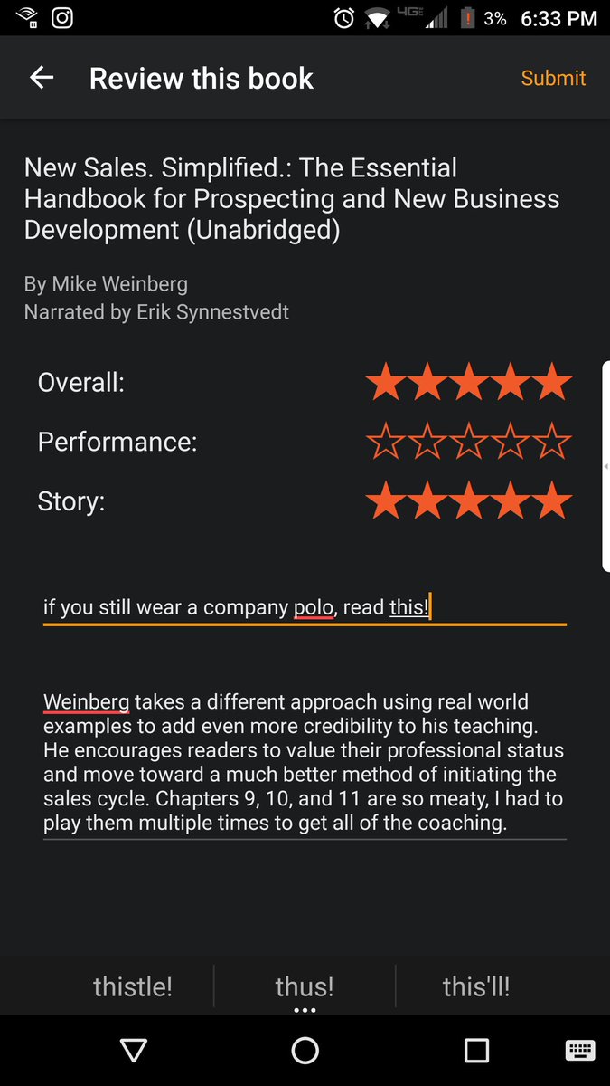 JDRVP's tweet photo. Here's my review of @mike_weinberg's New Sales Simplified #newsales #readwithJD #60booksayear #sales #bizdev https://t.co/jXcJI3CO7X