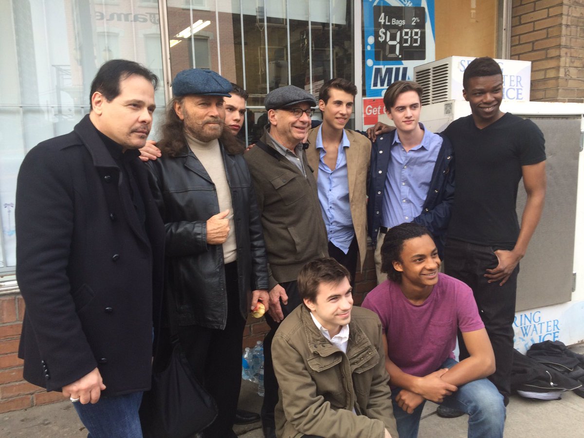 EHtheactor's tweet photo. Had a great day #Filming with this #gang @VanderwerffTO @Morph_Richards @FrankDangelo23 always a pleasure and thanks for the opportunity https://t.co/dvaooIFNrg