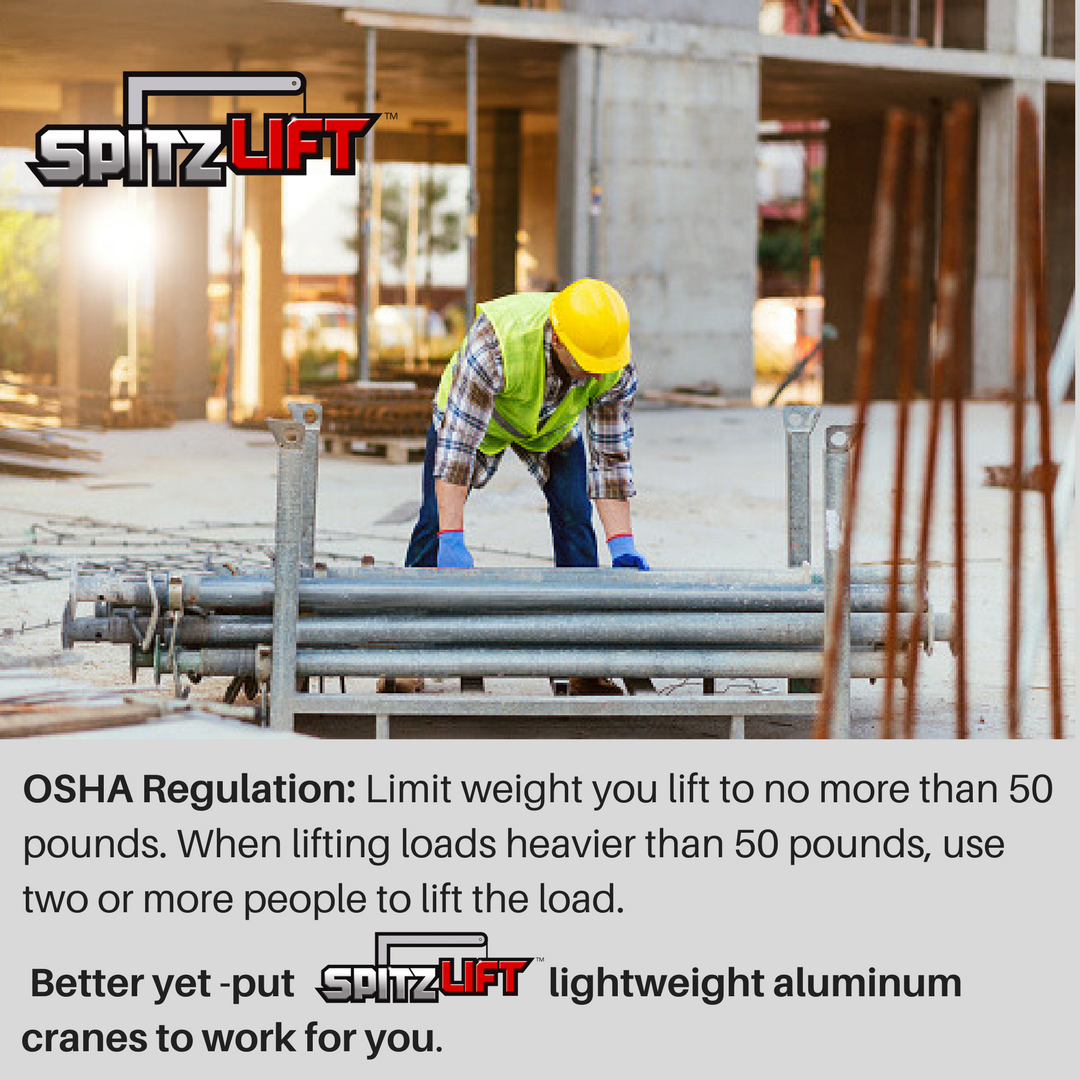 SpitzLift1's tweet photo. SpitzLift's Tuesday tip. #OSHA #construction #MadeInUSA #builttolift #crane #lift https://t.co/m7JiRkNZmH