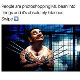 JacobyDave's tweet photo. Too perfect
@Regrann from @meme_myself_n_irene - ๐ #mrbean #wolverbean #indianabean #piratesofthecaribean #beanpoโฆ https://t.co/37hwZ0BMEU https://t.co/Snc3yYszXD