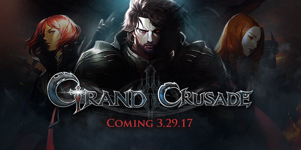 LineageII's tweet photo. Grand Crusade launches tomorrow! Get a closer look at the many systems improvements and view the final patch notes: https://t.co/ynRBtJrck7 https://t.co/pVhUvhKMy3