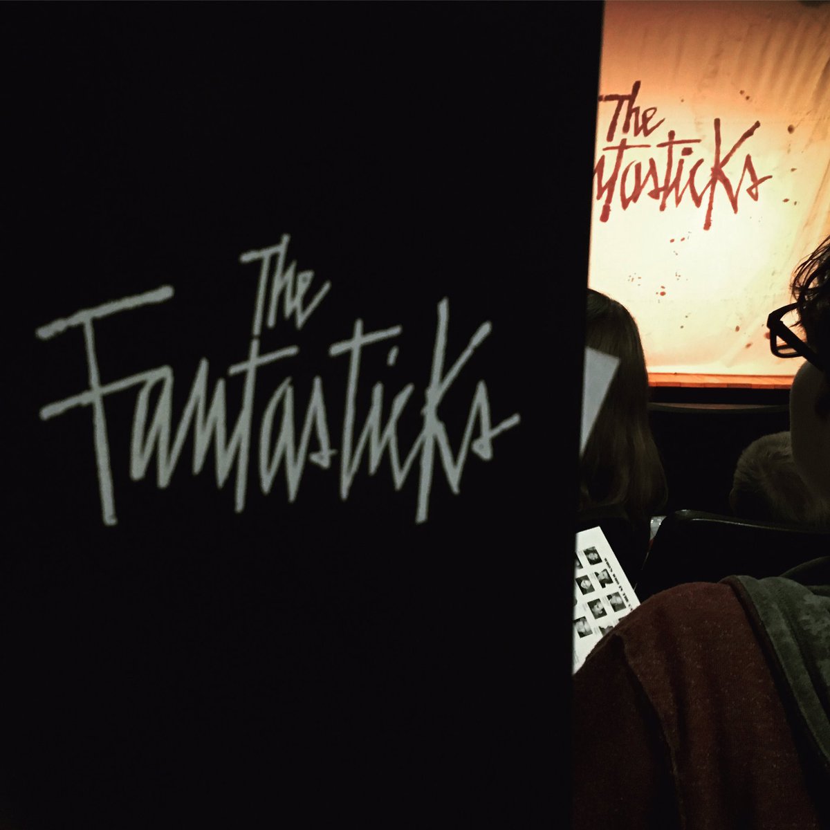 #TonightsBill: <a href="/TheFantasticks/">The Fantasticks</a>! Checking out this #NewYork institution before it closes 6/4/17. #Musical #Theater #Theatre #NYC #OffBroadway
