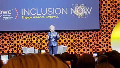 Thank you Secretary Hillary Clinton for your inspiration and your presence. You changed our lives. #InclusionNow