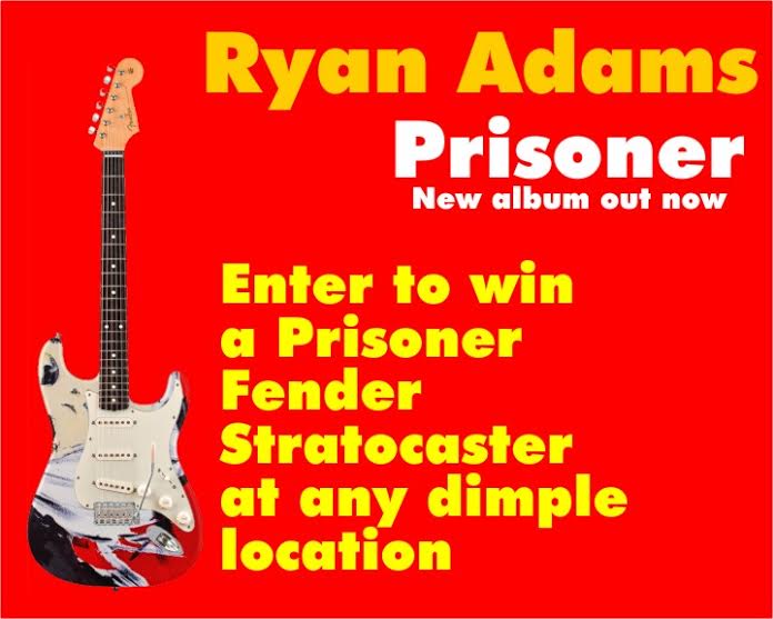 DimpleRecords's tweet photo. Congrats to our #WINNER of the #theRyanAdams #Guitar his new album is #Prisoner & it's in all our stores now! Sweet Prize for a Cute Girl! https://t.co/f8XhZcZa0j