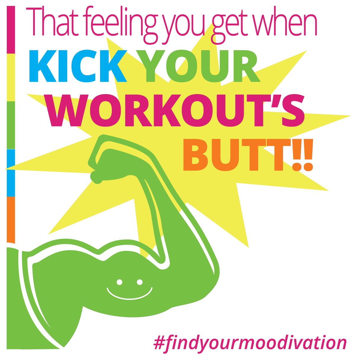 moodivate's tweet photo. LOVE that feeling when you realize you've "leveled up" -  reached new heights in your workout. 💪#exercisemakesyouhappy #findyourmoodivation https://t.co/tANlcVgHwj