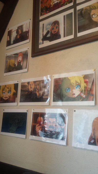 幼女戦記カフェに来てるぅ 