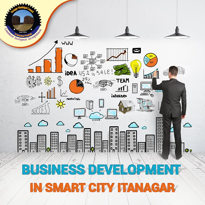 SmartItanagar's tweet photo. Being in a #SmartCity will provide the perfect platform for Smart Growth in your business. https://t.co/ySxGDJTj1i
