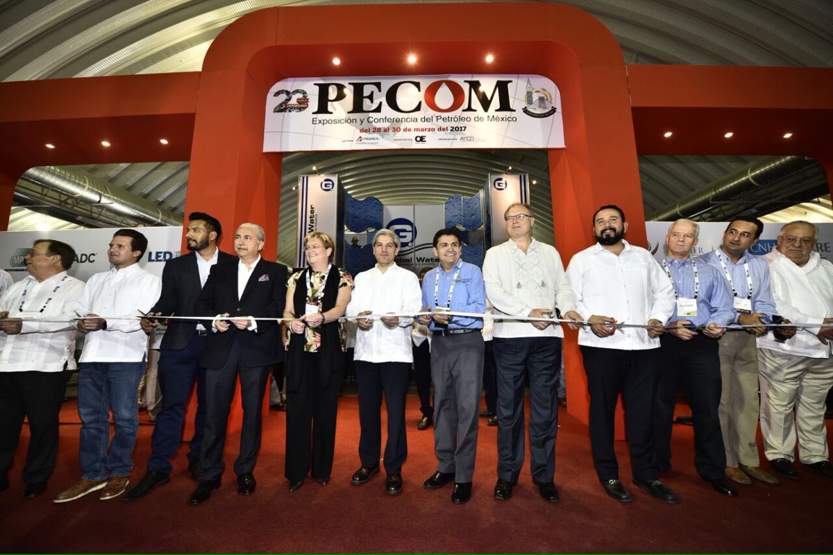 MGonzalezMXICO's tweet photo. Many thanks @PecomMexico for inviting me to participate in the opening ceremony.  #O&amp;G @AldoFloresQ @HerminioSilvan @EmbCanMexico @TCS_SDC https://t.co/qoTrqqKOvI