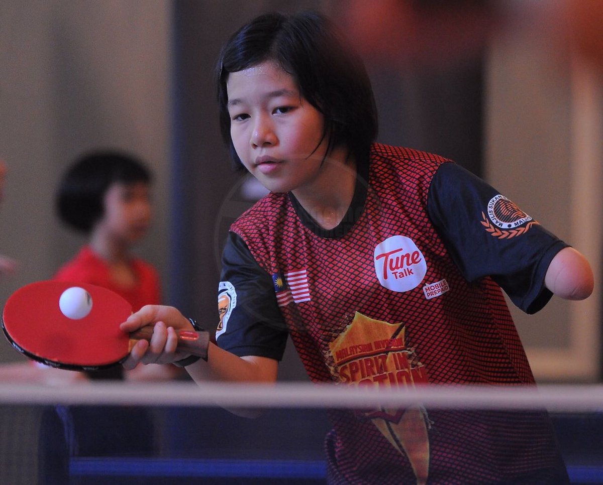 BERNAMA On Twitter Atlet Ping Pong Kategori TT10 Gloria Wong Sze
