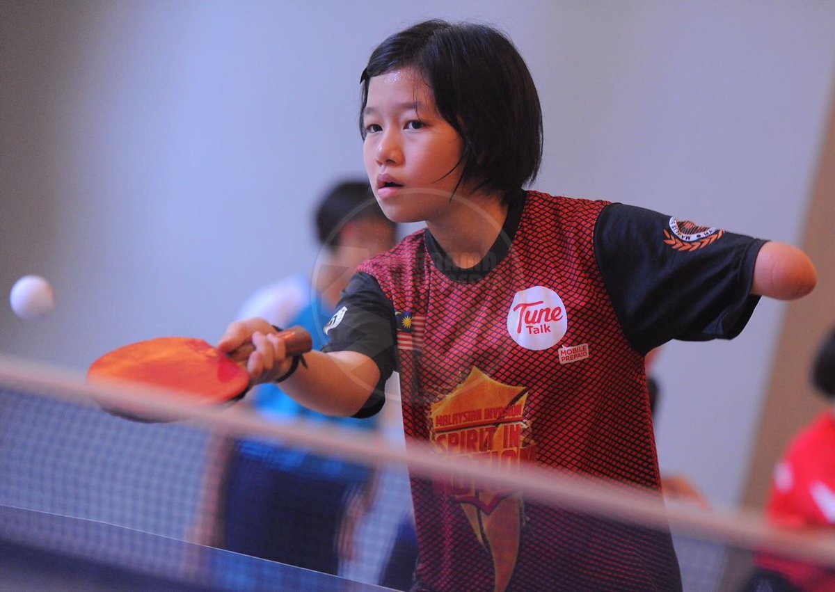 BERNAMA On Twitter Atlet Ping Pong Kategori TT10 Gloria Wong Sze