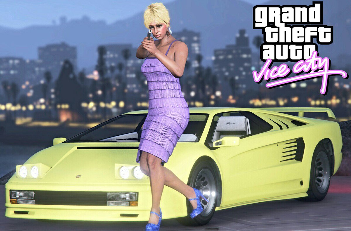JackDaxxx's tweet photo. Pegassi Infernus classique 🌴 💛  
#GTAOnline #ViceCity #Snapmatic @RockstarGames @EditorRockstar https://t.co/QTYoMesI1p
