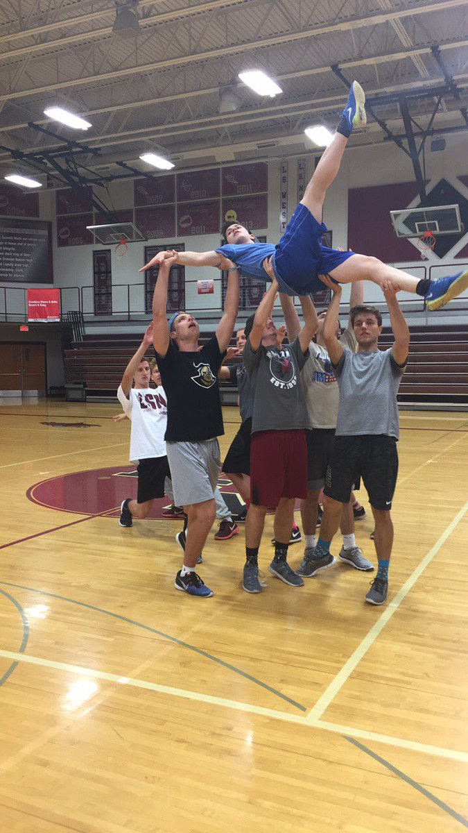 LSNorthernStars's tweet image. First Mr. Bronco practice in the books! Y'all won't want to miss this show 😂