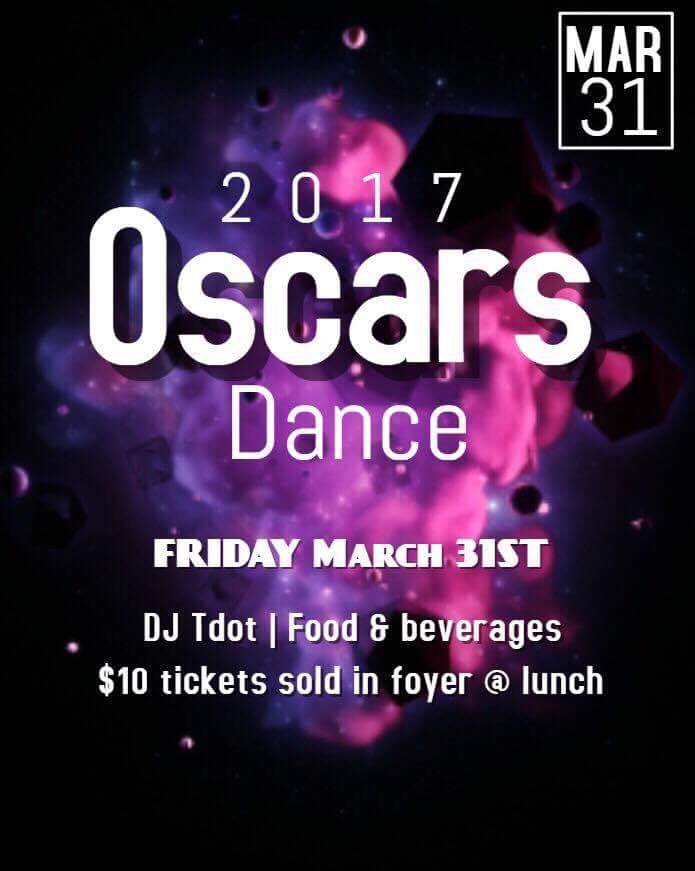 StudCoWCSS's tweet photo. OSCARS TICKETS ON SALE THIS WEEK IN THE FOYER !!! 12$ regular // 10$ nominee https://t.co/NsgARh3Oar