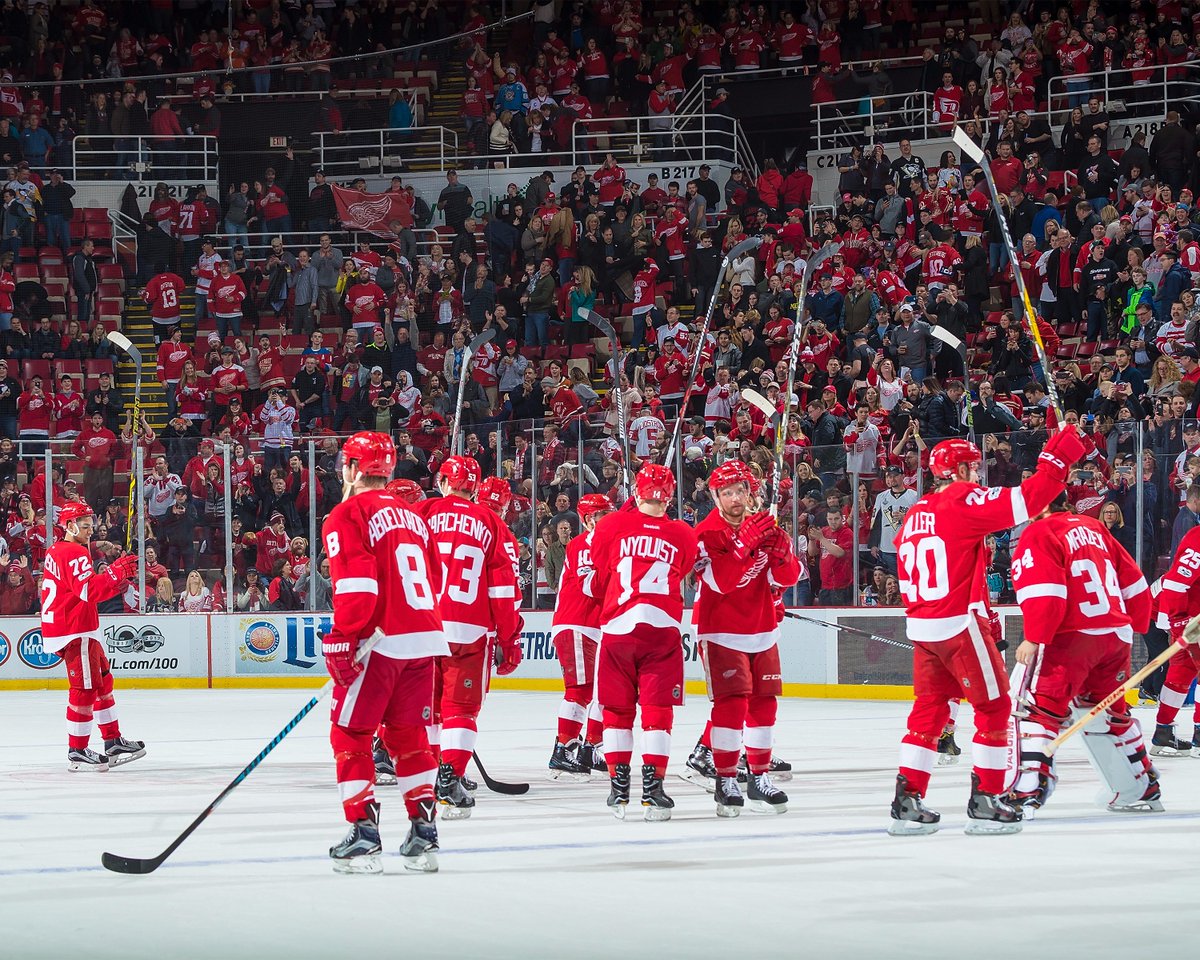 NHL's tweet photo. A historic playoff streak that lasted 25 seasons. Congrats to the @DetroitRedWings organization on an incredible run. https://t.co/6JdVU4He8F
