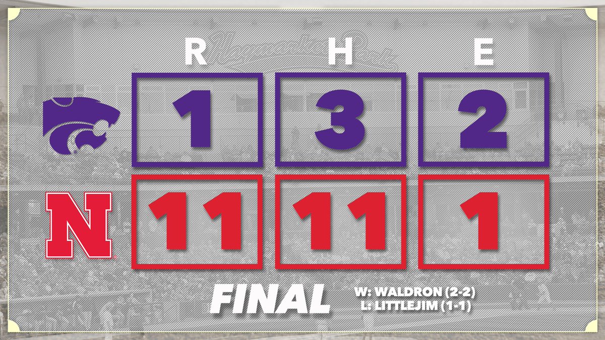 HuskerBaseball's tweet photo. Not too shabby. 😏

#GBR https://t.co/aTpkMElaGG