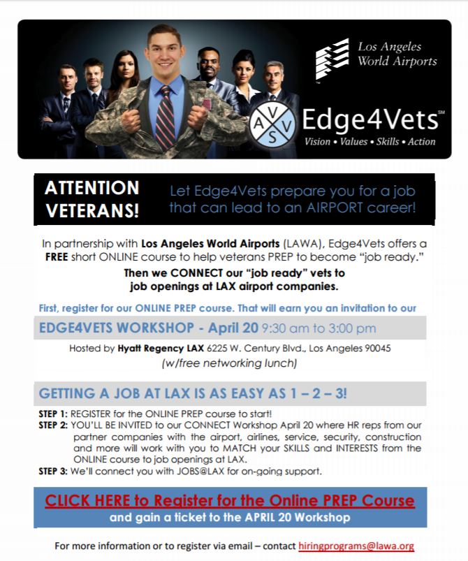 PICONC2's tweet photo. Jobs for Vets!
#jobsforvets #jobs #gethired #piconc #pico #losangeles #la https://t.co/5E0I0kjH0s