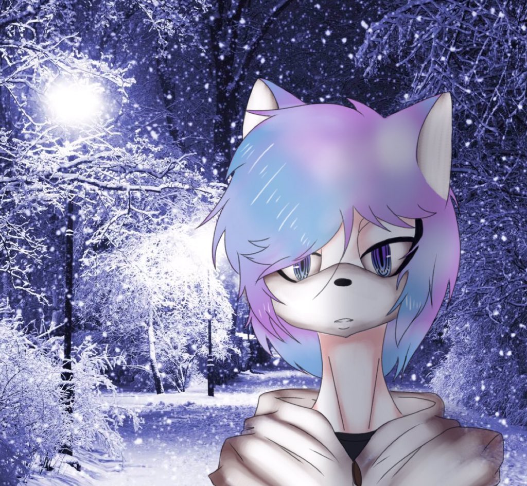 CynicalRime's tweet image. &quot;Days like these make me thankful to have a hoodie.&quot;
#Oc
#SemiSerious/Detailed.
#Experienced.