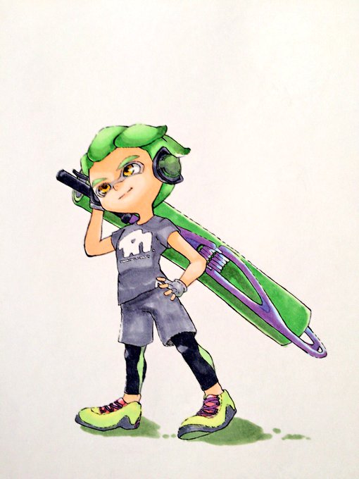 スプラトゥーンのイラストまとめ 古い順
