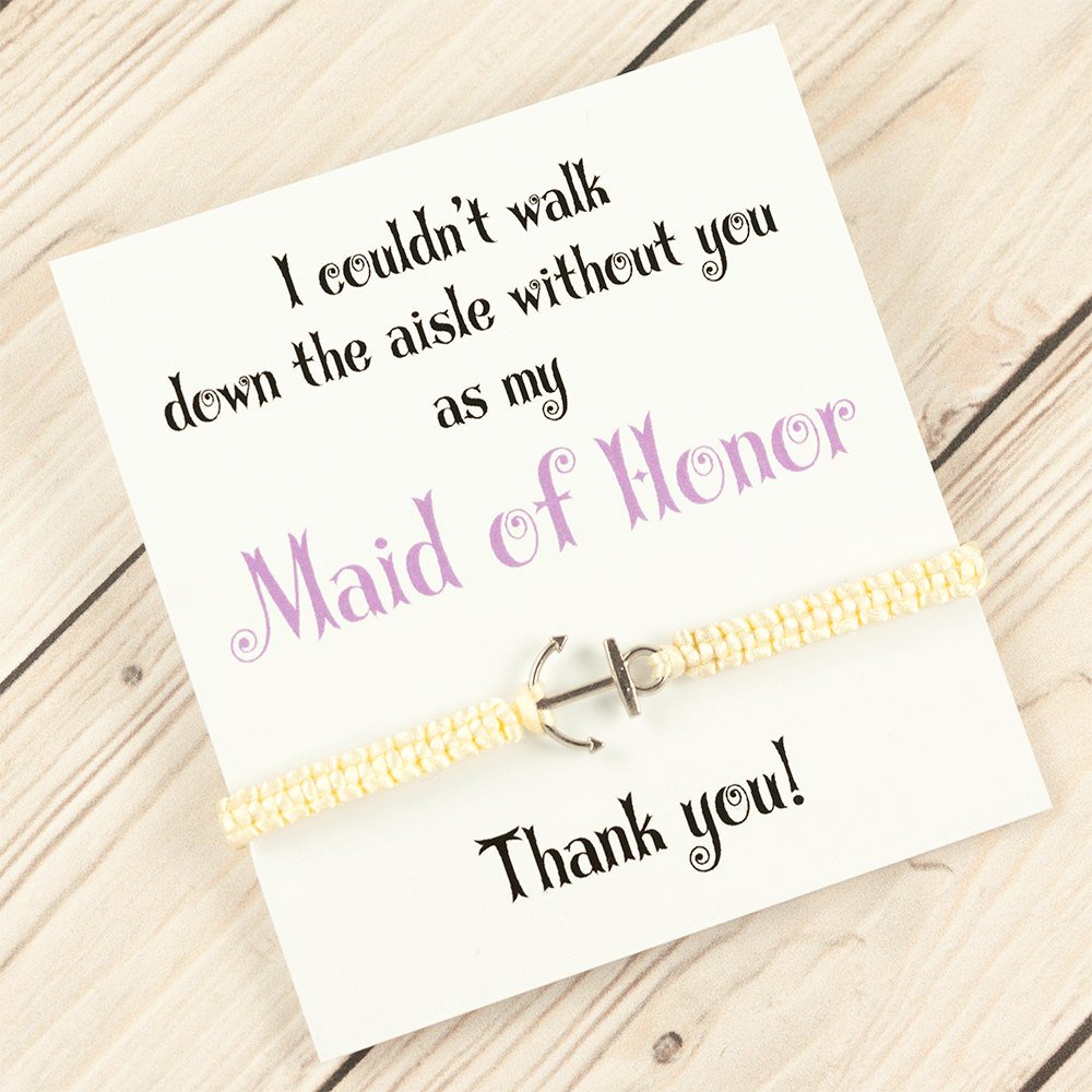WORDSwithCHARM's tweet photo. Maid of Honor Thank you card - Anchor charm bracelet - Sister … https://t.co/HNo6B0228h #CraftHour #MessageGiftCard https://t.co/PnkDpwvvcT