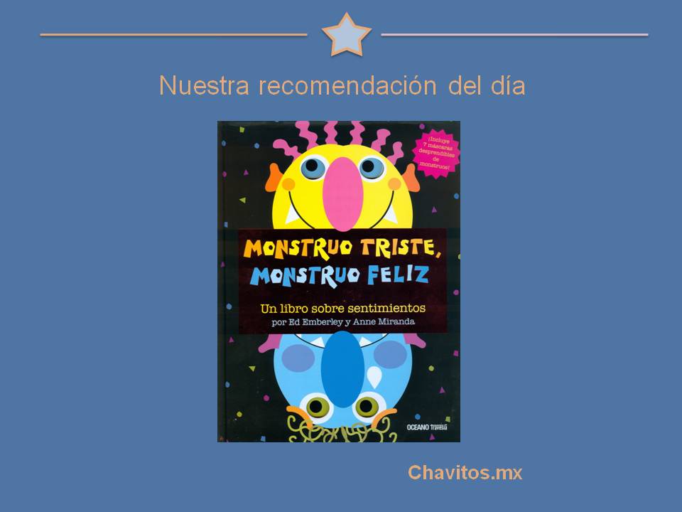 ChavitosMx's tweet photo. #LeyendoYAprendiendo @GalaGMTerapeuta recomienda "Monstruo triste, Monstruo feliz" https://t.co/2oI02VRDf1 https://t.co/MiEmGqPBqs