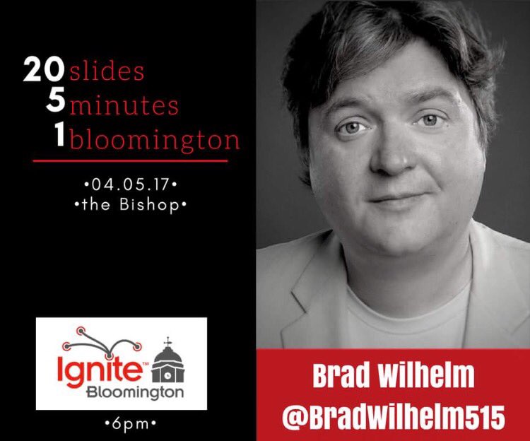 ignitebtown's tweet photo. Chief cook and bottle washer @BradWIlhelm515 brings some Civil War knowledge to #ignitebtown16! 04.05 @TheBishopBar - doors open at 5.30p https://t.co/3n3EXwvWh5