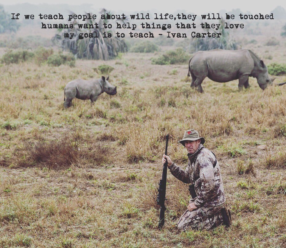 #itsworthsaving #Ivancarter #carterswar #wildlifeeducation #conservation