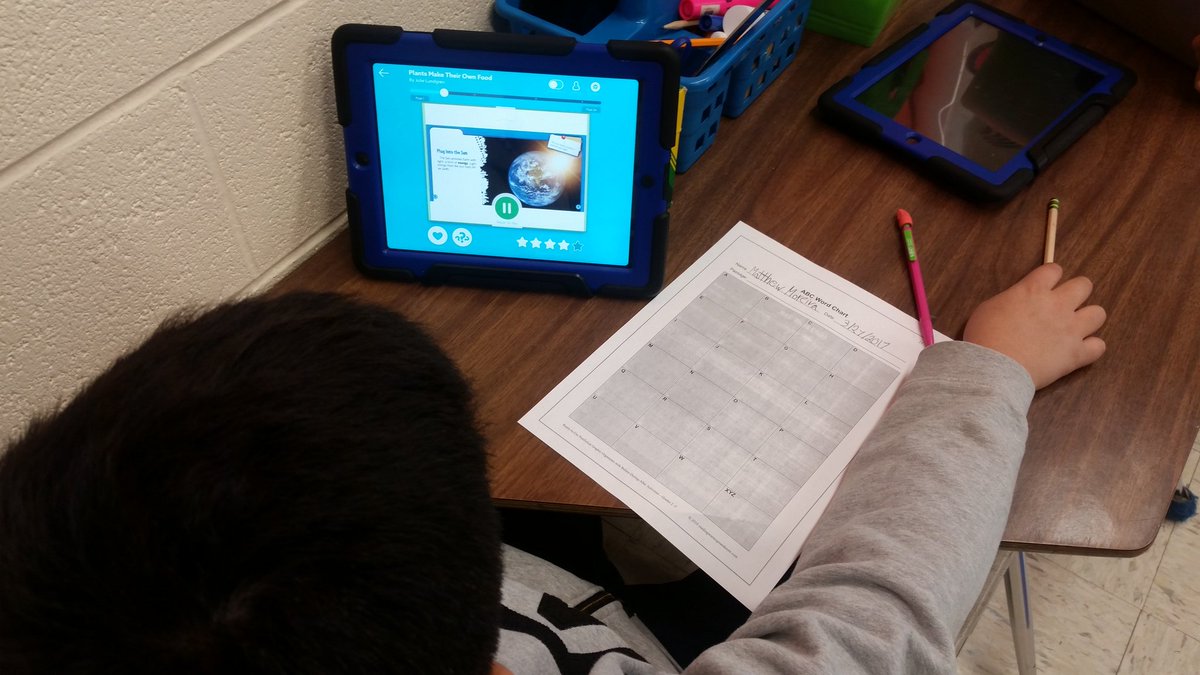 JRodzAP's tweet photo. ELs using Epic! and jotting down new or unknown words in their personal word chart! #ELLs  #Multicultural #RTNJ #ESL https://t.co/YSP5PN06N6