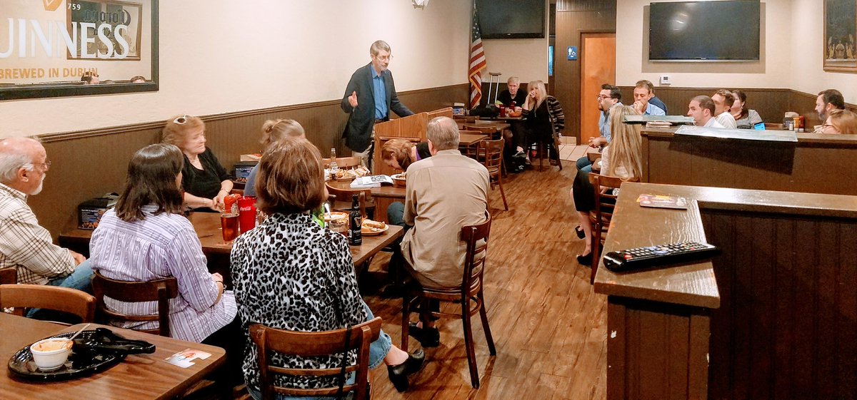 RLCSouthFlorida's tweet photo. Thanks everyone for coming out to hear from #RLC Board Member and @Reason Foundation Director of Transportation Policy Bob Poole!! https://t.co/NJGOmgeGPT