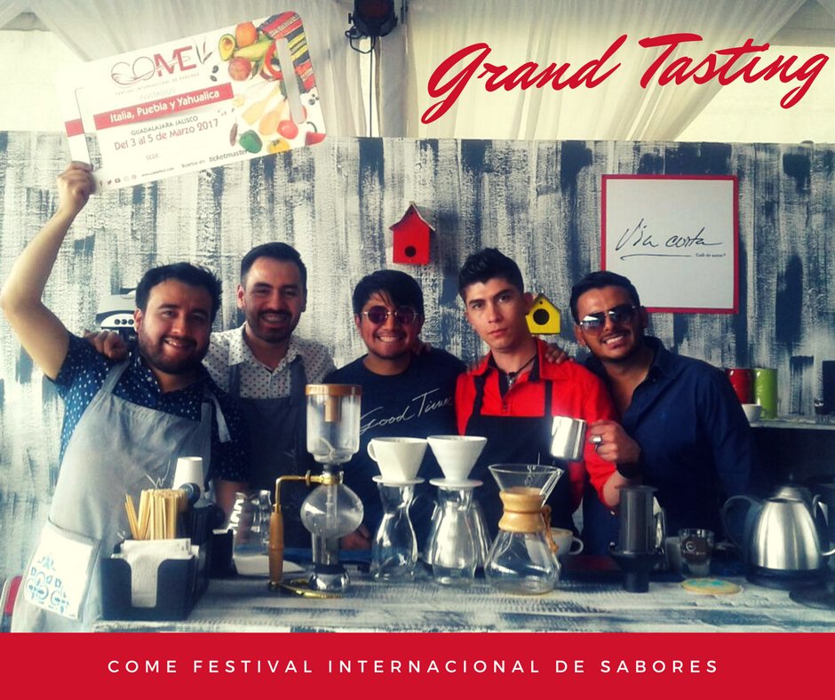 Seguimos recordando los maravillosos sabores y olores de nuestro Salón del Gusto en #COME2017 #GrandTasting #MemoriasCOME  <a href="/cafeviacorta/">Via Corta</a>