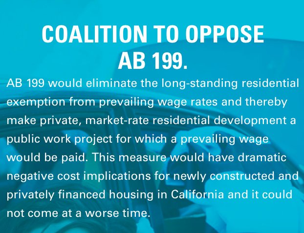 DaytonPubPolicy's tweet photo. Assembly Bill 199 #AB199 would mandate prevailing wage on California private housing: @CAREForHousing opposes it.
https://t.co/PAw7mwyr4W https://t.co/J5ac5XZNS3