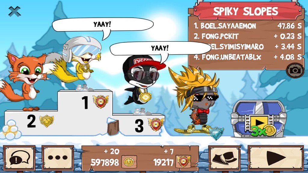 Syimisyimaro_'s tweet image. I just played a golden fox! #funrun2 #sayaaemon #PCKIT #Unbeatablx