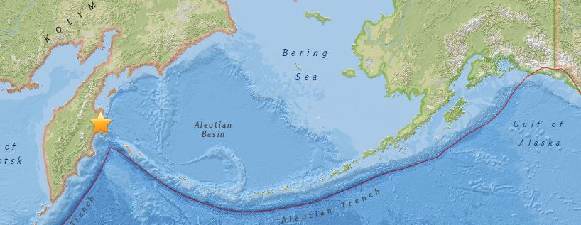 Earthquake epicentre (source: euronews)