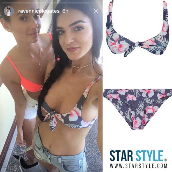 Star Style on Twitter: "Raven Gates wore a Stone Fox bikini in ...