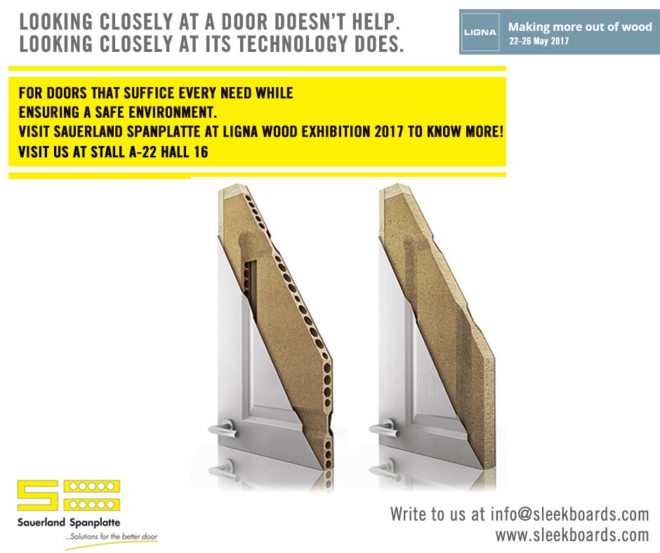 SleekBoards's tweet photo. Looking closely at a #door doesn’t help, looking closely at its technology does #SauerlandSpanplatte #Sleekboards : https://t.co/YLbL1vmmre https://t.co/Q79ReTpbQo