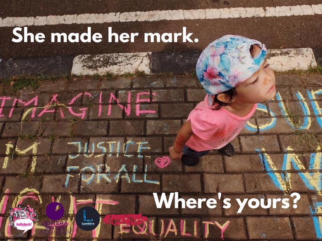 _lumiereproject's tweet photo. Berani untuk bersuara 
#janganmacammacam #mulaibicara #endstreetsharassment https://t.co/lTIkTHsN5Y