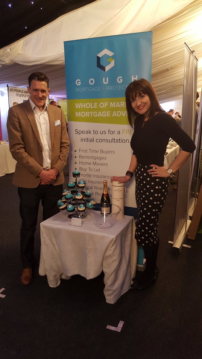 GoughMortgage's tweet photo. Exhibiting at @SomBizShow. Come say hi, free cakes, win Champagne! https://t.co/TiAW9fYaaK