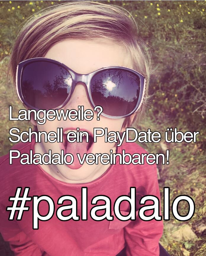 #Langeweile #playdate #spielen #ios #android Paladalo-Freundschaften (ver)knüpfen App kostenlos für iOS und Android:
paladalo.com/app