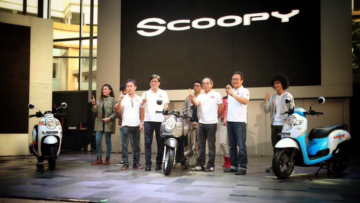 Nah ini dia yang ditunggu-tunggu Brosis, produk terbaru dari Astra Honda Motor. #AllNewScoopy , keren kan?