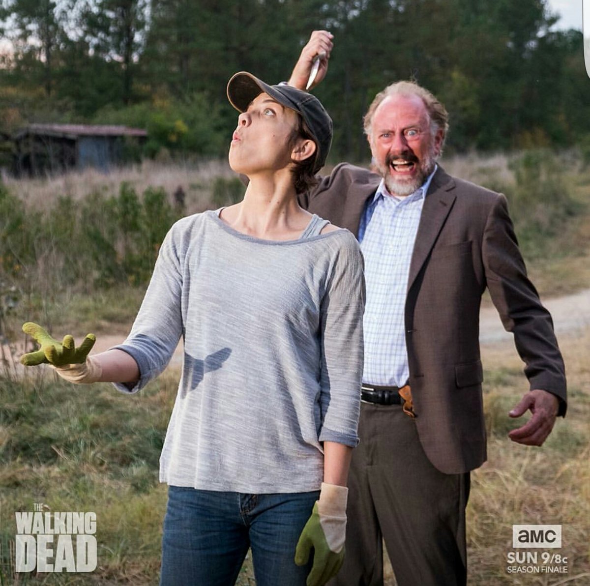 TWD_Dutch's tweet image. What a psycho! #TWD