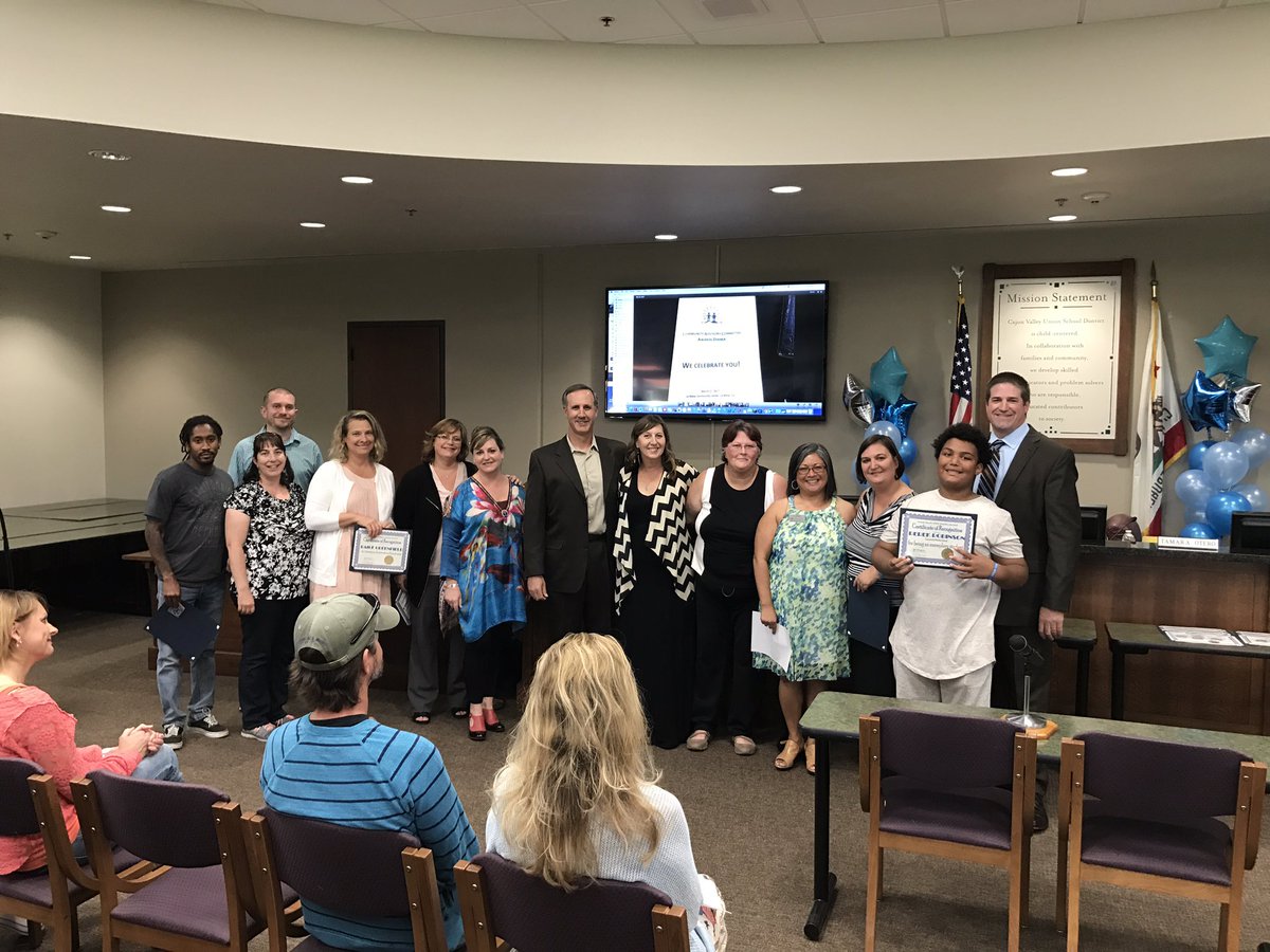 CajonValleyUSD's tweet photo. A family's thank your to special ed staff from Anza and Greenfield Schools. https://t.co/gYNpzQbLSl